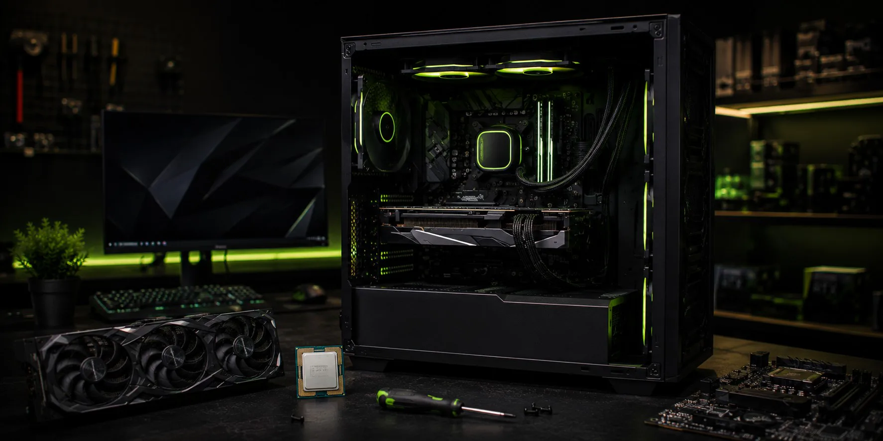 That's why we prefer AMD X3D processors and Nvidia graphics cards for gaming