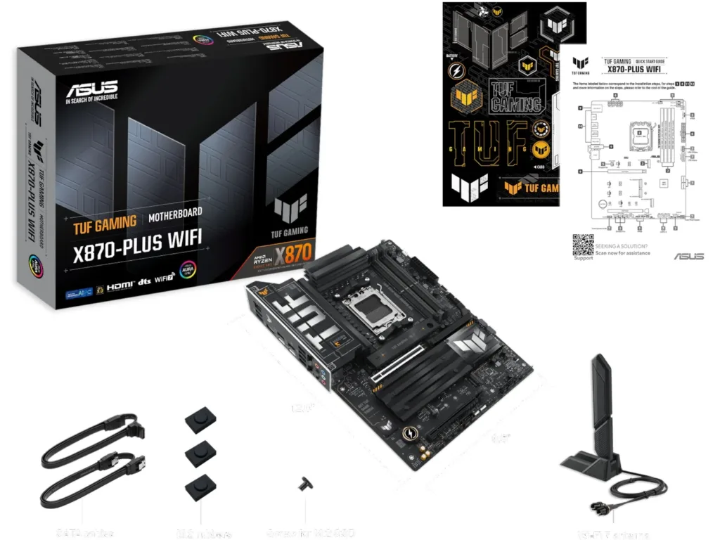 ASUS TUF Gaming X870-PLUS WIFI Hovedkort