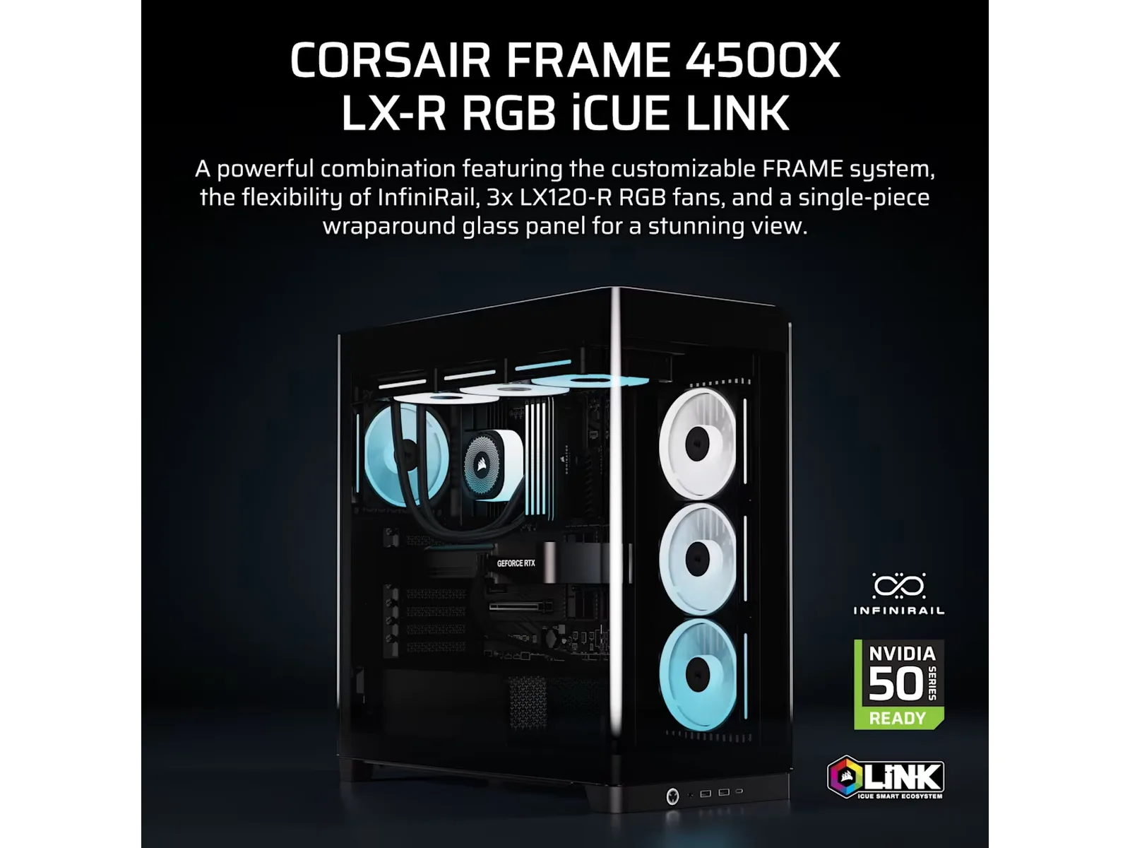 Corsair FRAME 4500X LX-R RGB Mid Tower