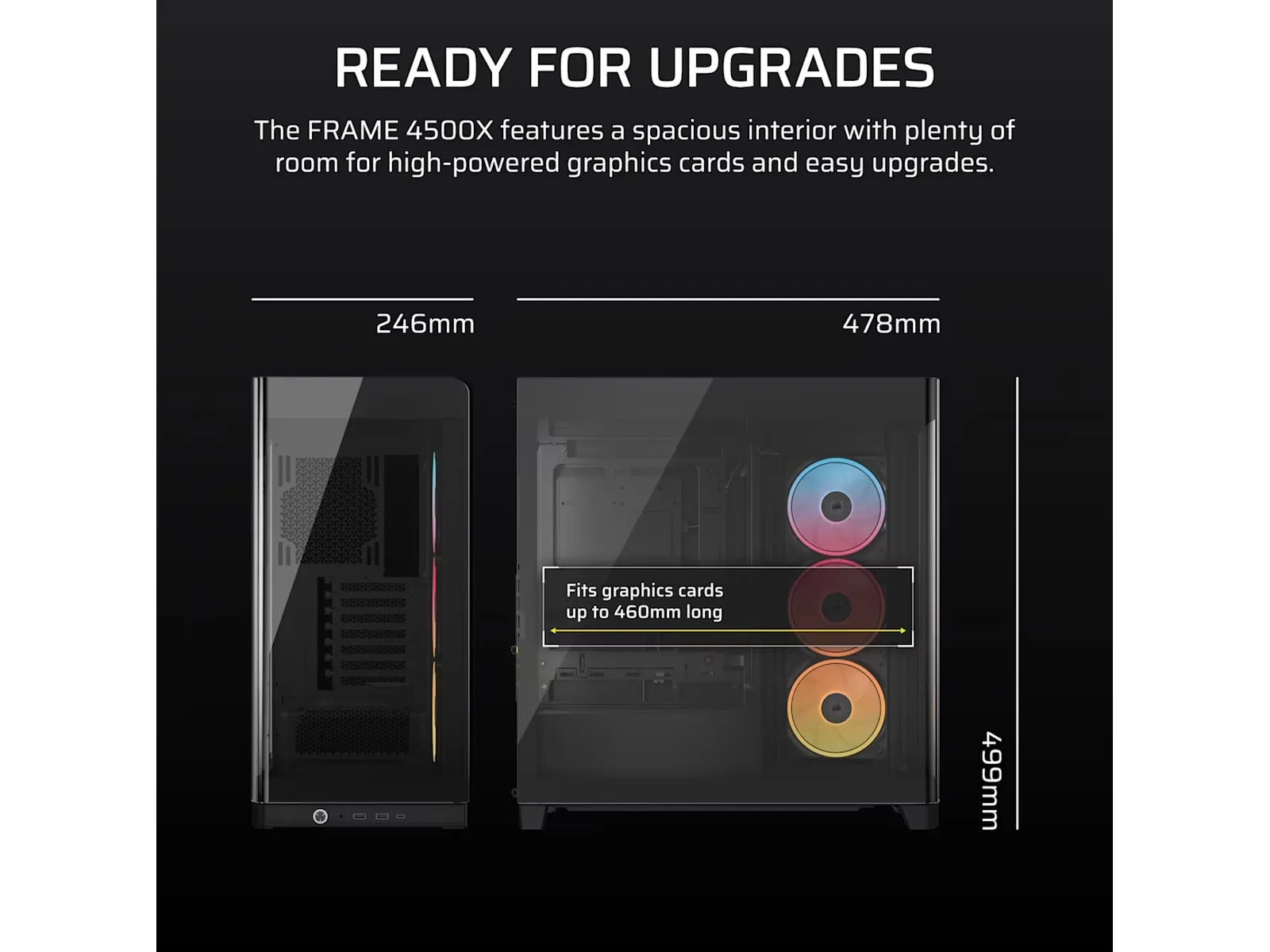 Corsair FRAME 4500X LX-R RGB Mid Tower