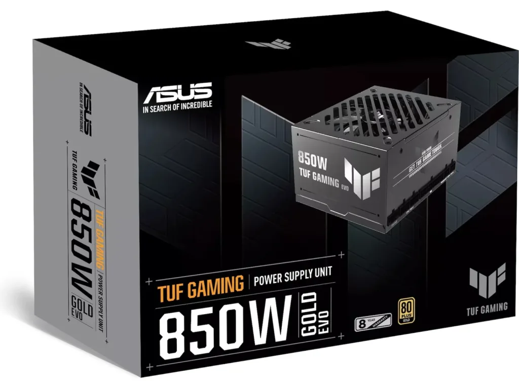 ASUS TUF Gaming 850W Gold PSU